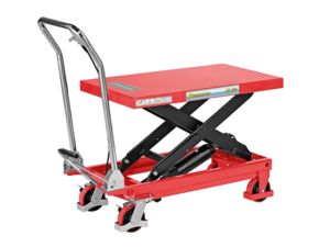 Nůžkový zvedací pojízdný stůl Bernardo BS 150 s hydraulickým zvedacím zařízením