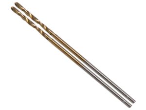 Vrták HSS-G průměr 1,0 mm BGS102040-1 TiN povrch. Sada 2 díly