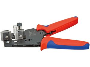 Odizolovací kleště 195 mm, univerzální. KNIPEX 12 12 02 - leštěná hlava, vícesložkové návleky