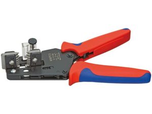 Odizolovací kleště 195 mm, univerzální. KNIPEX 12 12 06 - leštěná hlava, vícesložkové návleky