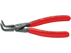 Precizní kleště na pojistné kroužky 165 mm, vnitřní zahnuté. Knipex - 48 21 J21 - DIN 5265 D