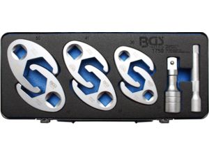 Sada otevřených klíčů 1/2" - 33 ÷ 36 mm + 3/4" - 38 ÷ 50 mm BGS101759 (8 dílů)