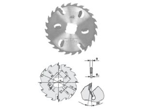 Pilový kotouč s SK průměr 315 x 3,2/2,2 x 80 – 18+4 FZ, typ 22 5394.1
