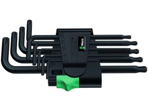 Wera 024242 Zástrčné klíče 967 PKL/9 TORX, BlackLaser