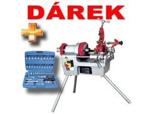 Stacionární elektrický závitořez Proma ZPM-50. ZDARMA gola sada BGS 46 dílů