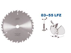 Pilový kotouč s SK <br />ø 300 x 3,6/2,5 x ø 30 - 18 LFZ, <br />typ 22 5383