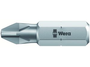 Wera 072074 Bit PH 3 - 851/1 Z. Šroubovací bit 1/4 Hex, 25 mm pro křížové šrouby Phillips
