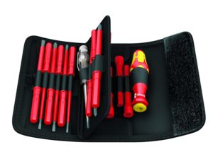 WERA 003471 Šroubovák Kraftform Kompakt VDE 60i / 62i / 65i / 18 - sada 18 ks