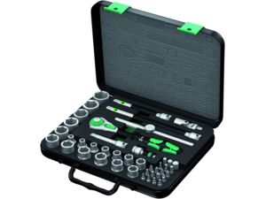 WERA 003594 Ráčnová sada Zyklop 8100 SB 2, upínací část 3/8", metrická - 43 ks