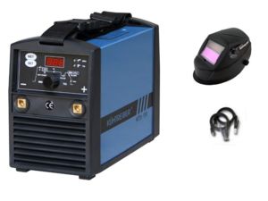 Svářecí invertor KITin 150 TIG LA (digitální svářečka) + kabely a samozatmívací maska