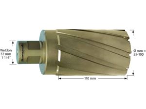 Jádrový vrták pr.70 mm Karnasch (HARD-LINE 110mm)