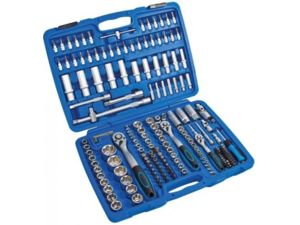 Gola sada MAGG GS171 dílů v kufru. Ráčna 1/4", 3/8" a 1/2"