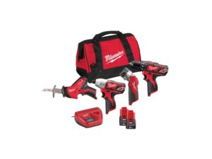 Sada aku nářadí Milwaukee M12 BPP4A-202B