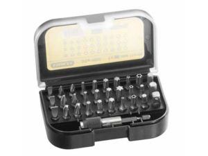 31dílná sada bitů Stanley 1/4 "