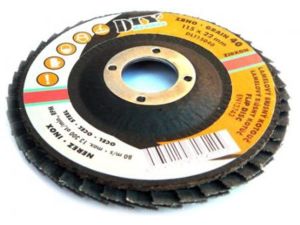 Brusný lamelový kotouč DIY - zrnitost 80 (125 x 22,2 mm