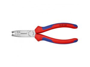 Kleště odizolovací KNIPEX 13 42 165, 165 mm - leštěná hlava, vícesložkové návleky
