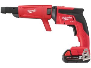 Aku šroubovák na sádrokarton Milwaukee M18 FSGC-202X včetně zásobníku šroubů (2,0 Ah)