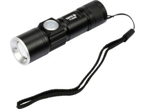 LED svítilna YATO XT-E USB, 5W, 350 lm, Li-ion
