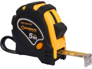 Svinovací metr Worksite WT4125 s brzdou 3 m