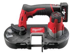 Aku pásová pila Milwaukee M12 BS-402C (4,0 Ah)