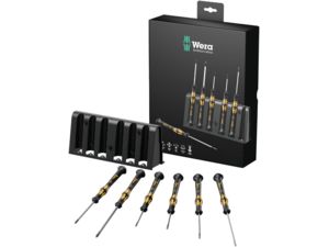 WERA 03017 Sada mikro šroubováků pro jem.elektr. 1578 A/6 ESD (6 ks)
