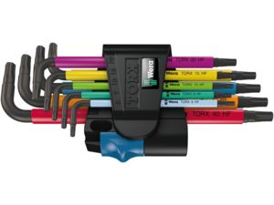 klíče zástrčné torx multicolour - sd typ 967 SL/9 TX HF