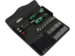 Wera 135928 Nářadí Kraftform Kompakt M 1 kov s ráčnou 1/4" Zyklop Speed (Sada 39 dílů)