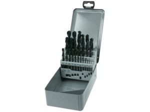Sada 25 ks HSS-R vrtáků do kovu Narex (pr. 1 - 13 x 0,5 mm)