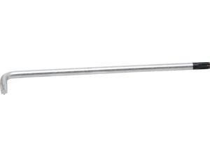 Zástrčný klíč T-profil T25 BGS100794-T25 velmi dlouhý (pro Torx) s otvorem/bez otvoru