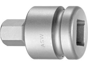 Za tepla kovaný adaptér-bit 3/4" vnitřní 6-hran 14mm ASW
