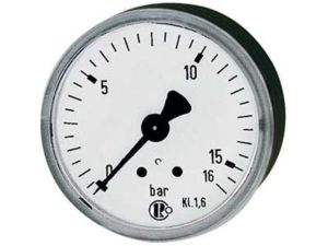 Manometr, na zadní straně centrický 63mm 0-6bar G1/4" RIEGLER