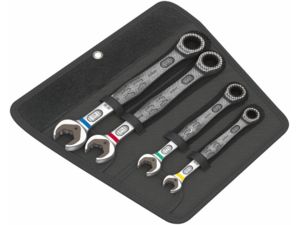 WERA 073290 Očkoploché ráčnové klíče 10 ÷ 19 mm 6000 Joker SB Sada 4 díly