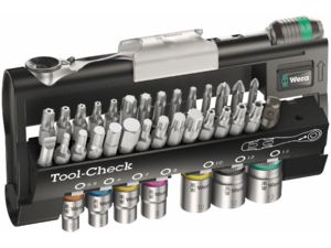 Wera 200995 Bity, ráčňa a držák Tool-Check Automotive 1 (Sada 38 dílů)