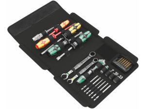 Wera 135927 Nářadí Kraftform Kompakt SH 1 sanita/topení s ráčnou 1/4" Zyklop Speed (Sada 25 dílů)