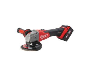 Aku úhlová bruska 125 mm Milwaukee M18 FSAG125XB-502X s posuvným spínačem (5,0 Ah)