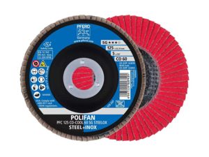 Lamelový brusný kotouč Pferd PFC 125 CO-COOL 60 SG STEELOX