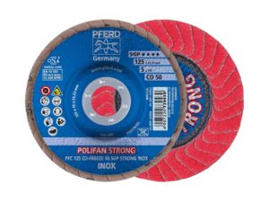 Lamelový brusný kotouč Pferd PFC 125 CO-FREEZE 50 SGP STRONG INOX