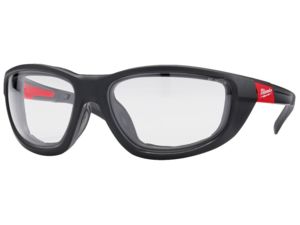 Vysoko výkonnostní ochranné brýle Milwaukee 4932471885 Premium, čiré s těsněním