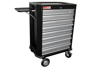 Montážní pojízdný vozík BGS104100, 8 zásuvek. Prázdný