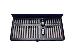 Sada bitů 3/8" + 1/2" BGS107072 inbus, T-profil, XZN (40 dílů)