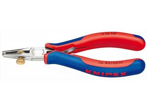 Odizolovací kleště 140 mm. KNIPEX 11 92 140 - leštěná hlava, vícesložkové návleky
