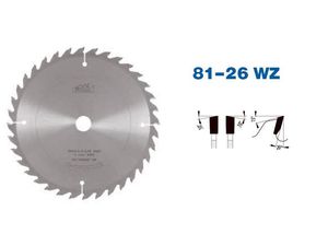 Pilový kotouč s SK pr. 160 x 2,5/1,6 x 20 - 16 WZ, typ 22 5381-26