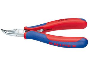 Montážní kleště pro elektroniku 115 mm KNIPEX 35 42 115 - leštěná hlava, vícesložkové návleky