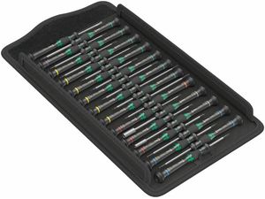 Wera 134000 Šroubováky Wera k použití v elektronice Kraftform Micro Big Pack 1 (Sada 25 dílů)