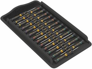 Wera 134019 Šroubováky na elektroniku Kraftform Micro ESD Big Pack 1 (Sada 25 dílů)