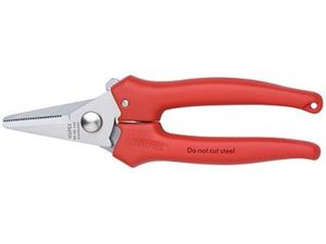 Kombinované nůžky 140 mm KNIPEX 95 05 140 - chromováno, vícesložkové návleky