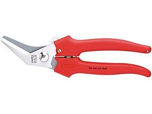 Kombinované nůžky 185 mm KNIPEX 91 05 185 - chromováno, vícesložkové návleky