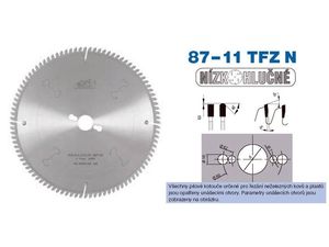 Pilový kot. 400x3,6/2,8x30-120 TFZ N 22 5387-11