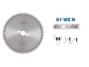 Pilový kotouč s SK pr. 250 x 2,8/1,8 x 30 - 48 WZ N, typ 22 5381