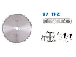Pilový kotouč s SK pr. 300 x 3,2/2,2 x 30 - 96 TFZ, typ 22 5397